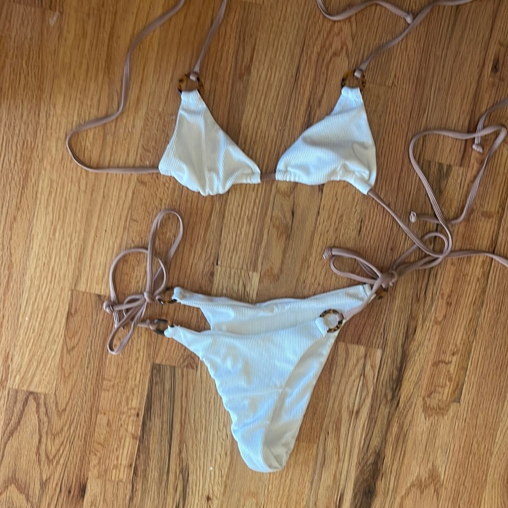 White bikini